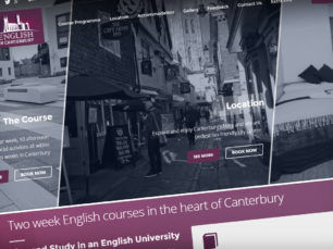 English in Canterbury web development